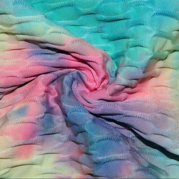 Two piece set, textured shirt and shorts. - Picture 3 of 4